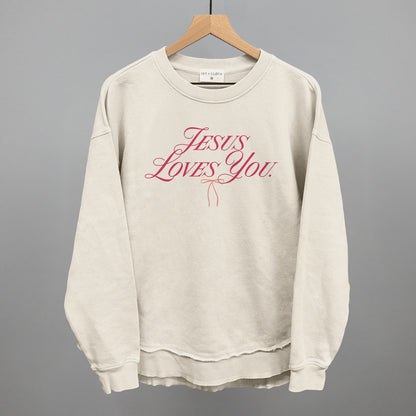 Jesus Loves You Bow