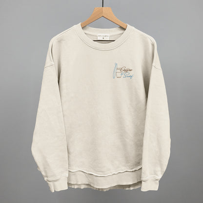Coffee & Surf (Left Chest)