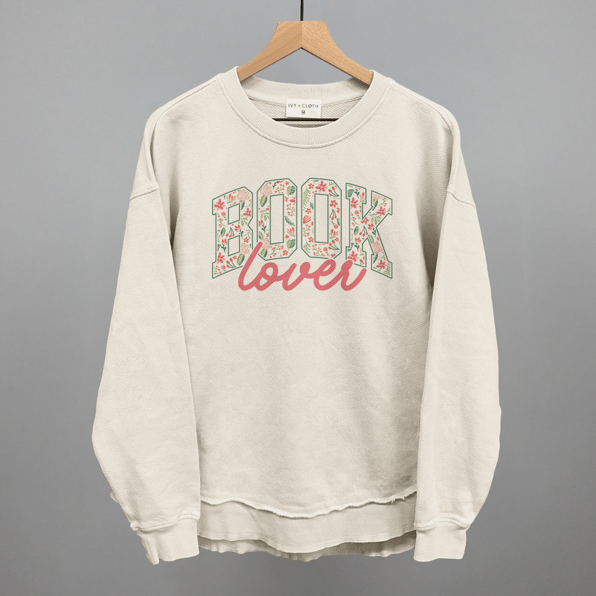 Book Lover Floral Arch + Script