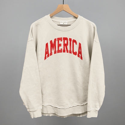 America Distressed Arch