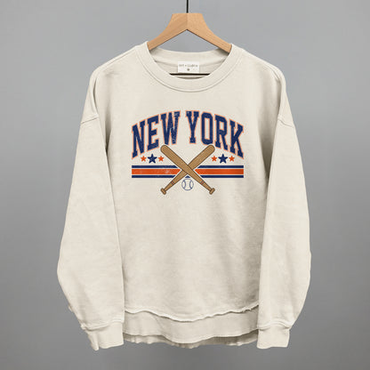 New York Baseball (Blue/Orange)