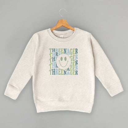 Threenager (Blue + Green) (Kids)