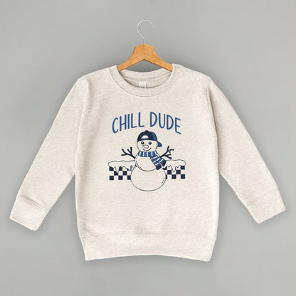Chill Dude Snowman Doodle (Kids)