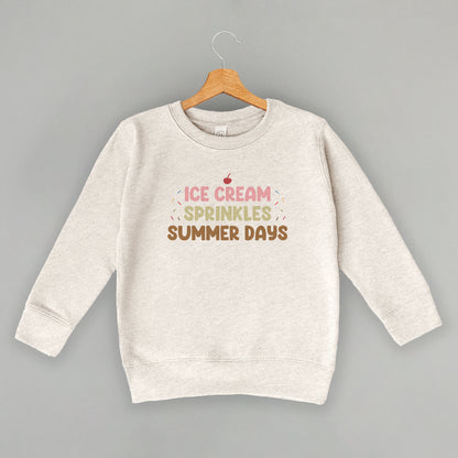 Ice Cream, Sprinkles, Summer Days (Kids)