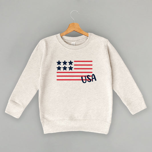 USA Flag Doodle (Kids)