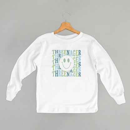 Threenager (Blue + Green) (Kids)