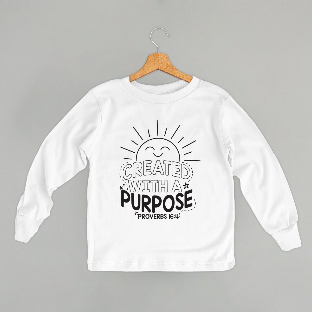 Proverbs Created With a Purpose Kids T Shirt