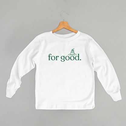 For Good Green Witch Hat (Kids)