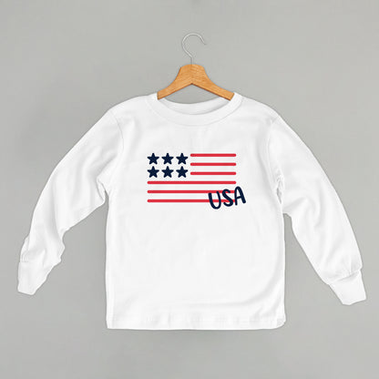 USA Flag Doodle (Kids)