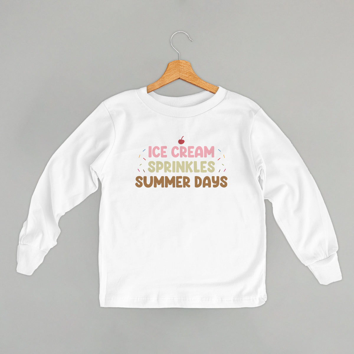 Ice Cream, Sprinkles, Summer Days (Kids)