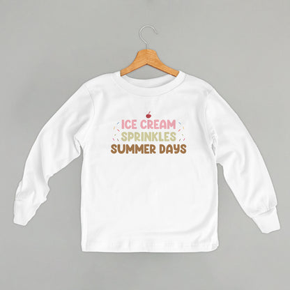 Ice Cream, Sprinkles, Summer Days (Kids)