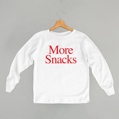 More Snacks Text (Kids)
