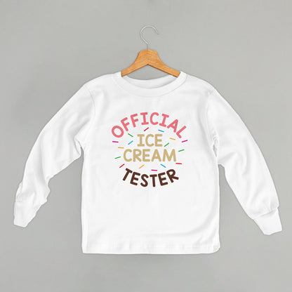Official Ice Cream Tester (Kids)
