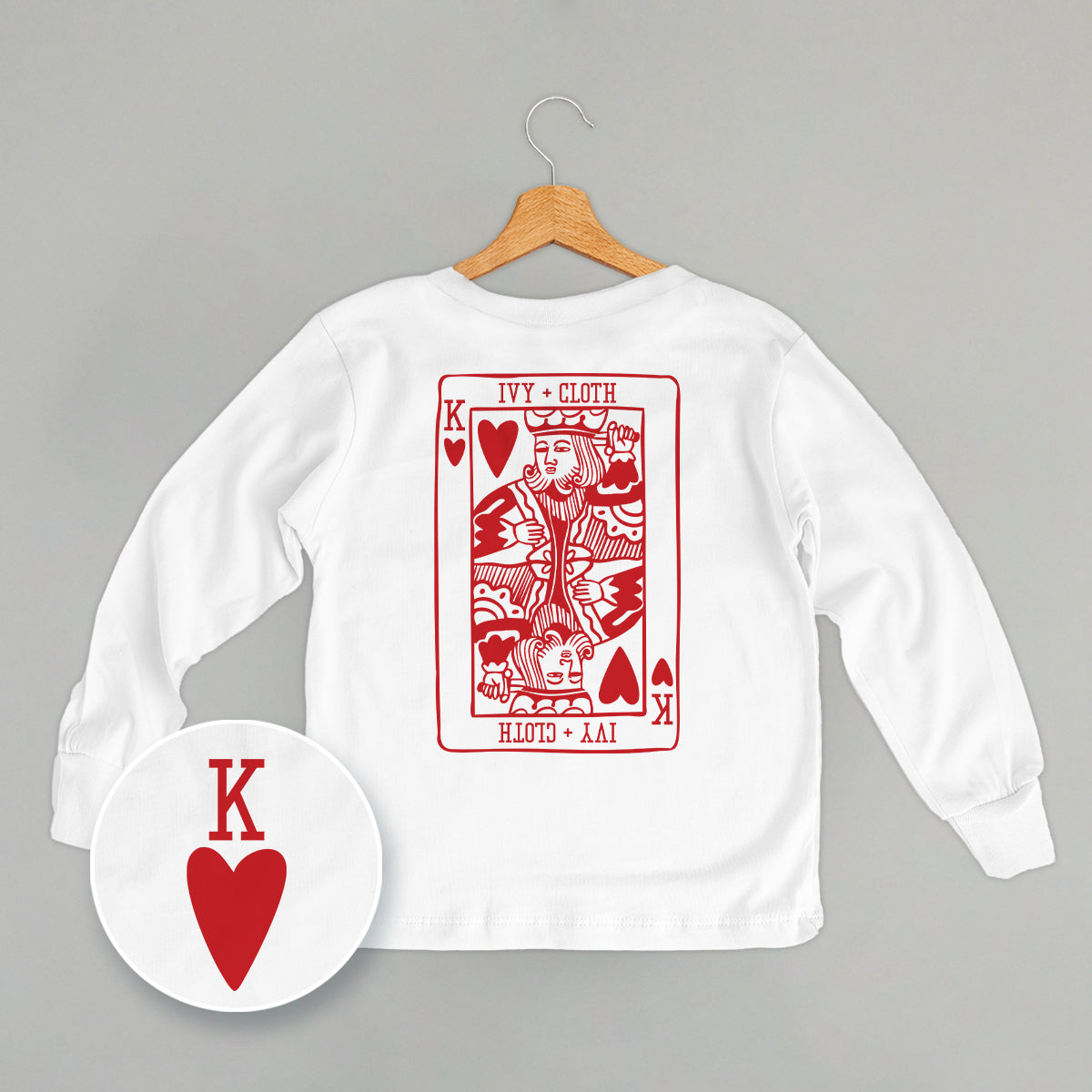 King Of Hearts (Kids Back Print)