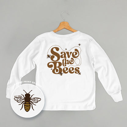 Save The Bees (Kids Back Print)