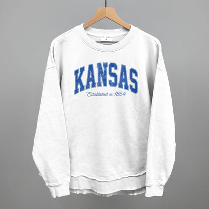 Kansas Varsity Arch (Blue)