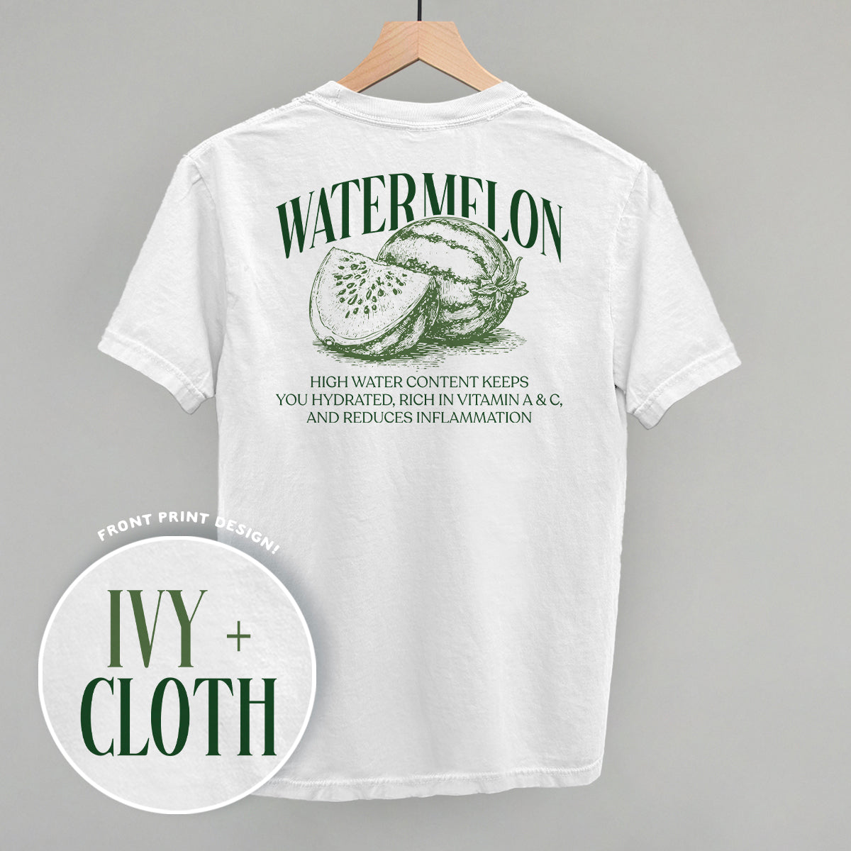 Watermelon Wellness (Back Print)