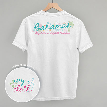 Bahamas Doodles (Back Print)