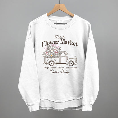 Fresh Flower Market Truck