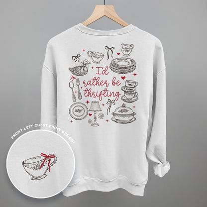 I'd Rather Be Thrifting Doodles (Back Print)