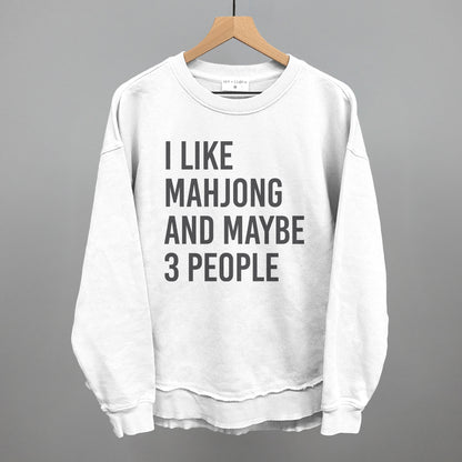 I Like Mahjong And Maybe 3 People