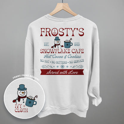 Frosty's Snowflake Cafe (Back Print))