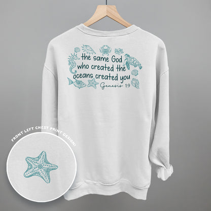 The Same God Who Created Oceans (Back Print)