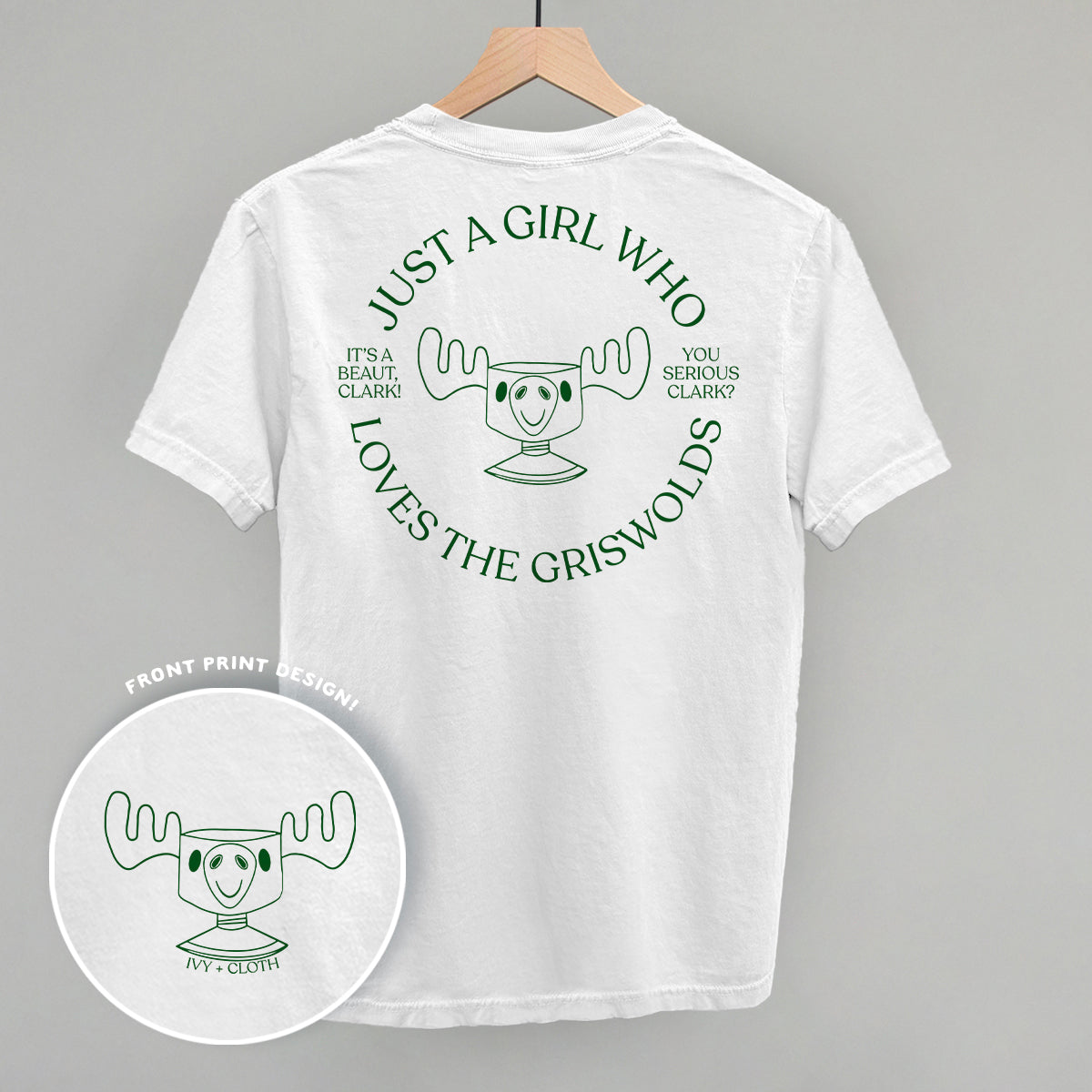 Just A Girl Who Loves The Griswolds (Back Print)