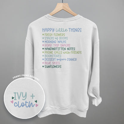 Happy Little Things List (Back Print)