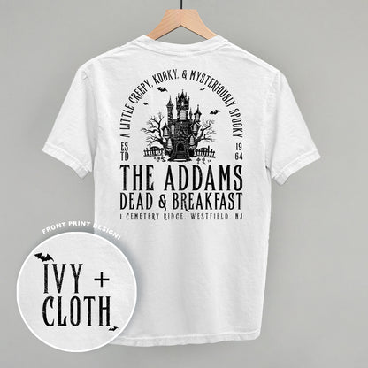 The Addams Dead & Breakfast (Back Print)