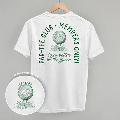 Par-Tee Club (Back Print)