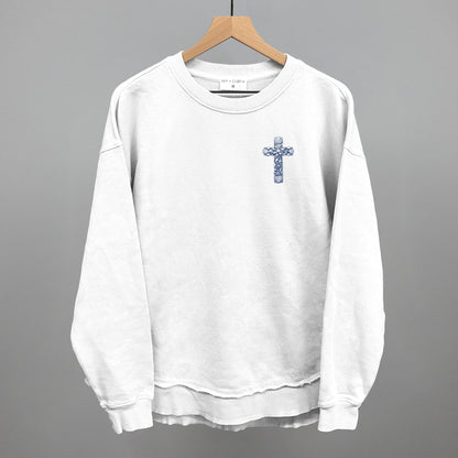 Seashell Cross (Left Chest)