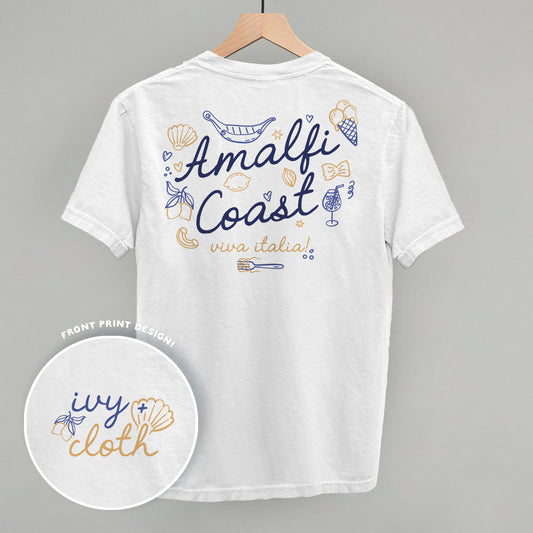 Amalfi Coast Doodles (Back Print)