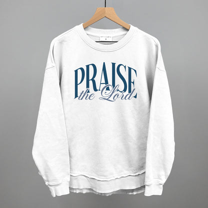 Praise The Lord Blue Script