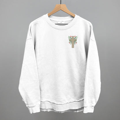 Floral Cross (Left Chest)