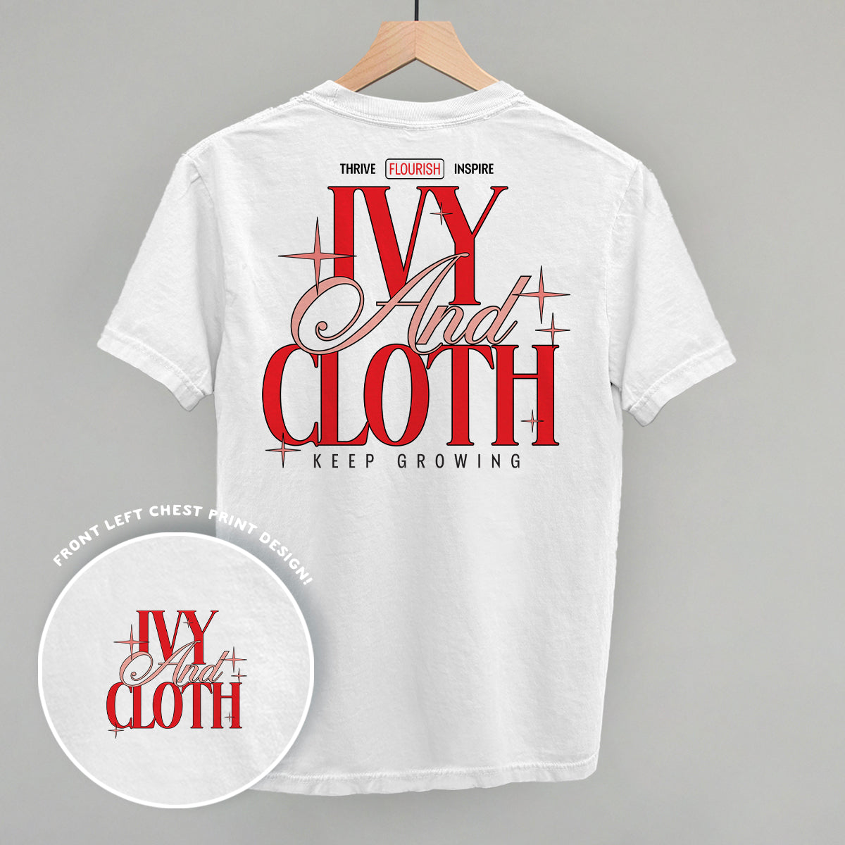 Ivy And Cloth Branded Sparkles (Back Print)