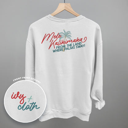 Mele Kalikimaka (Back Print)