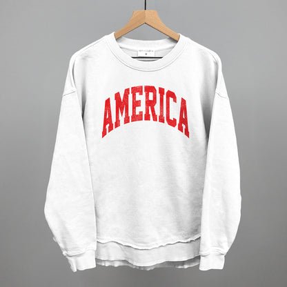 America Distressed Arch