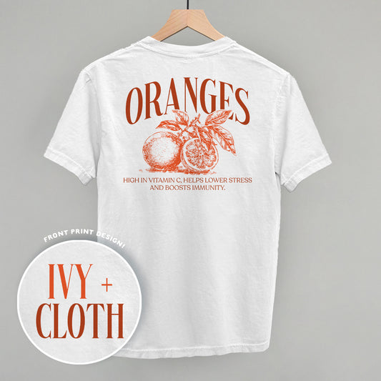 Orange Wellness (Back Print)