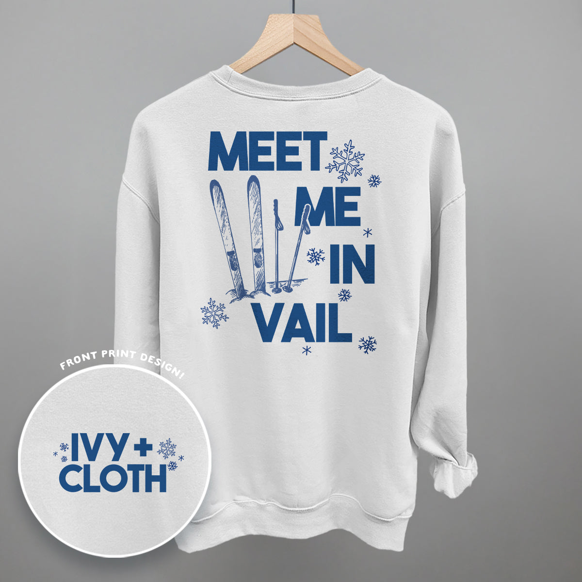 Meet Me In Vail (Back Print)