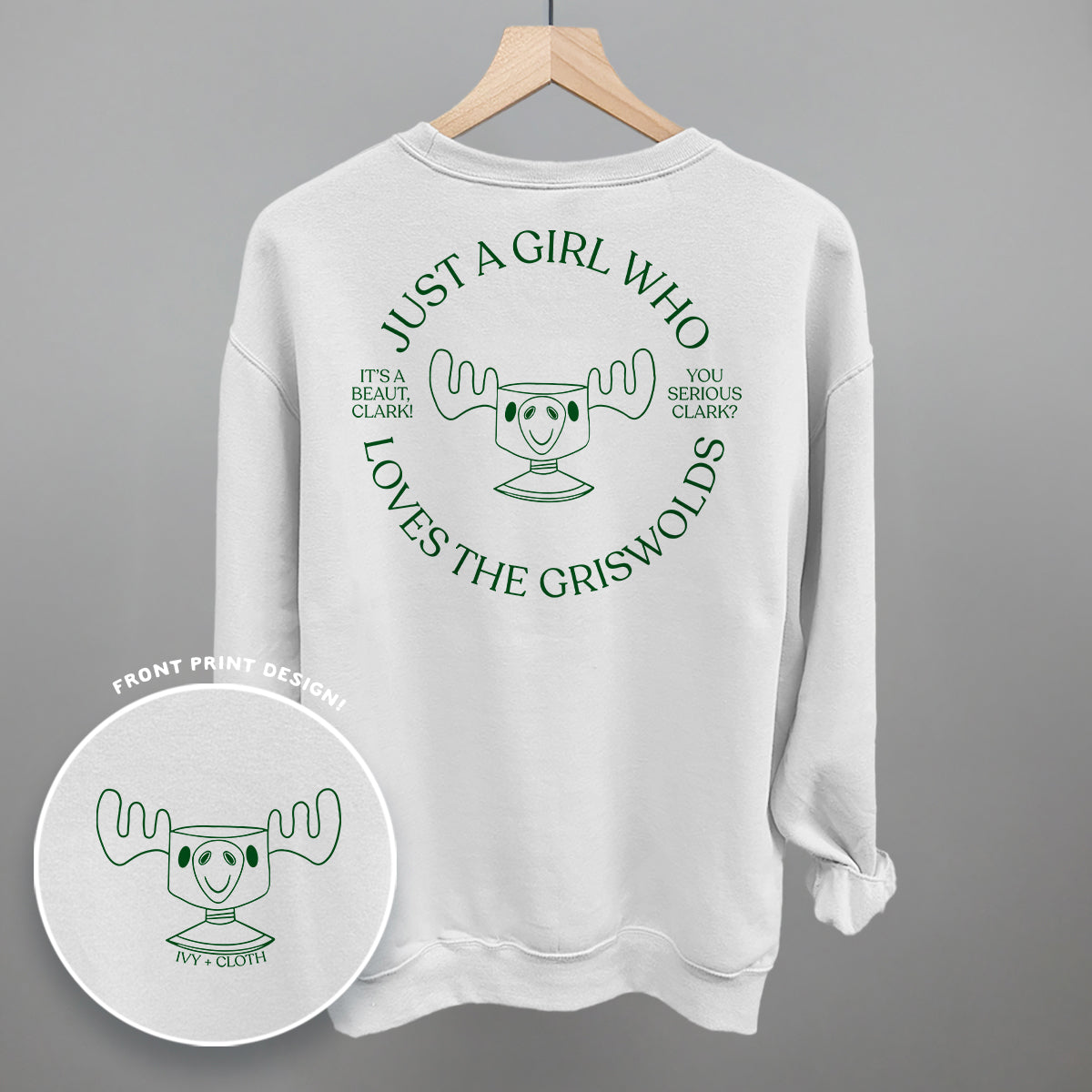 Just A Girl Who Loves The Griswolds (Back Print)