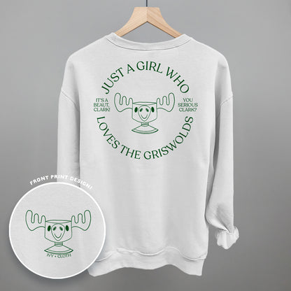 Just A Girl Who Loves The Griswolds (Back Print)