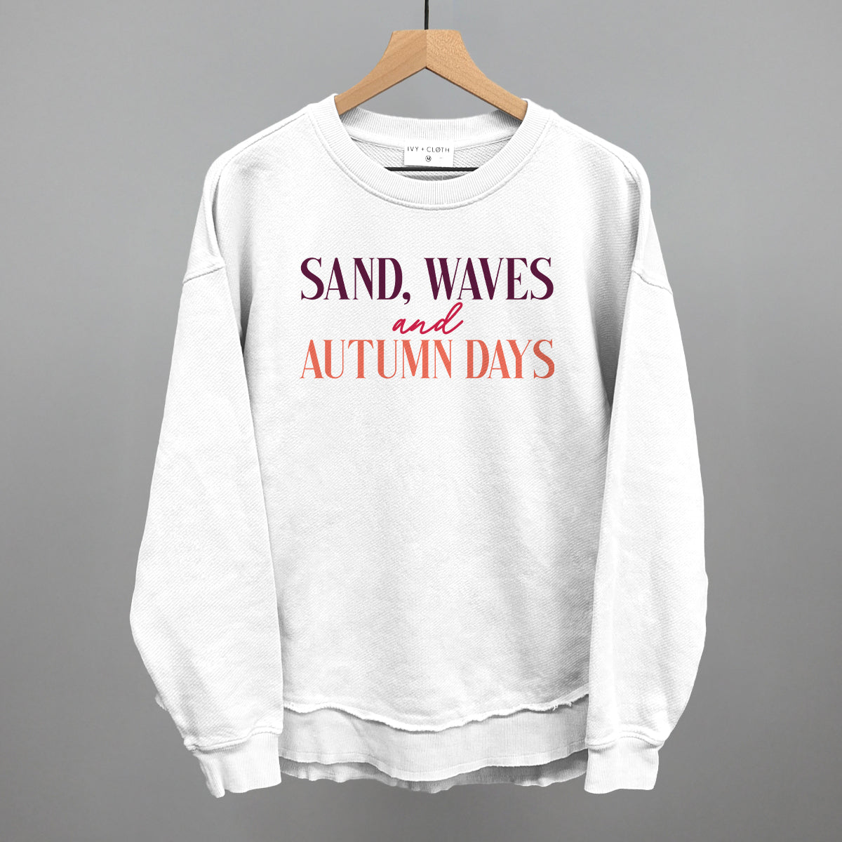 Sand Waves And Autumn Days