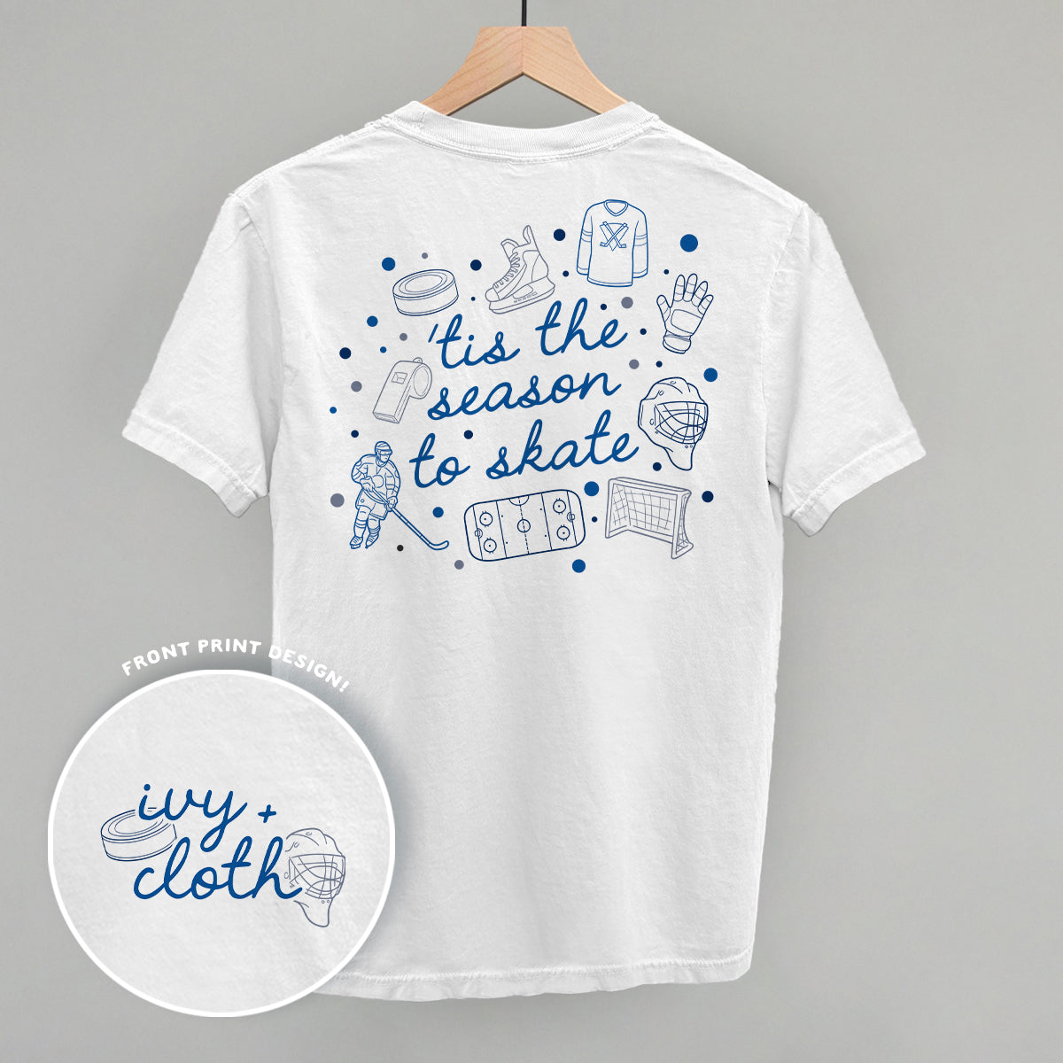 Tis The Season To Skate (Back Print)