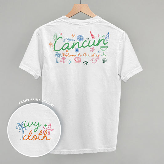 Cancun Doodles (Back Print)