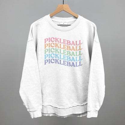 Pickleball Pastel Repeated
