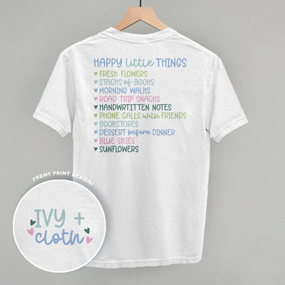 Happy Little Things List (Back Print)