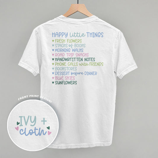 Happy Little Things List (Back Print)