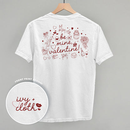 Be Mine, Valentine Doodles (Back Print)