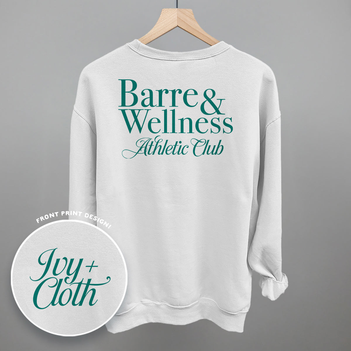 Barre & Wellness Athletic Club (Back Print)
